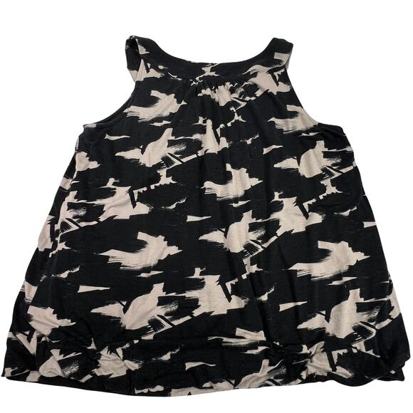 Alfani Embellished Neckline Sleeveless Balloon Bubble Hem Tank Top Blouse 2X - Picture 3 of 11